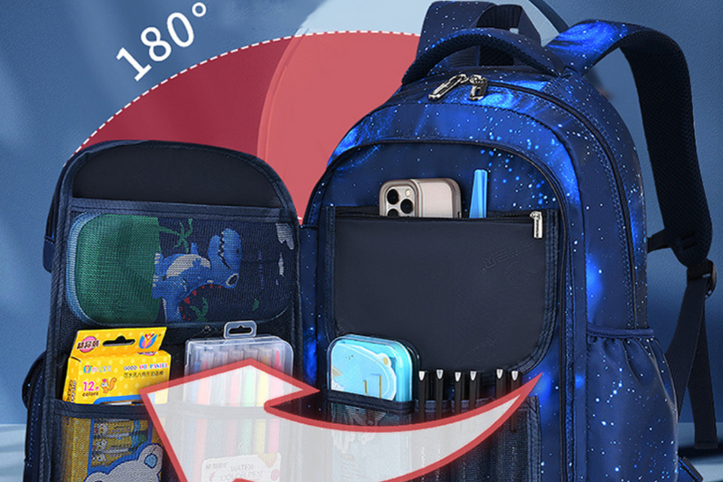 Un sac qui s’ouvre à 180° : gagner en autonomie pour un enfant TSA