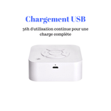 BEDDY-BYE Générateur de bruit blanc avec chargement USB offrant 36 heures d'autonomie après une charge complète
