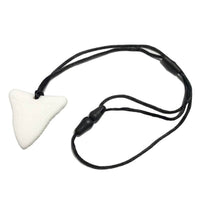 collier à mordiller blanc