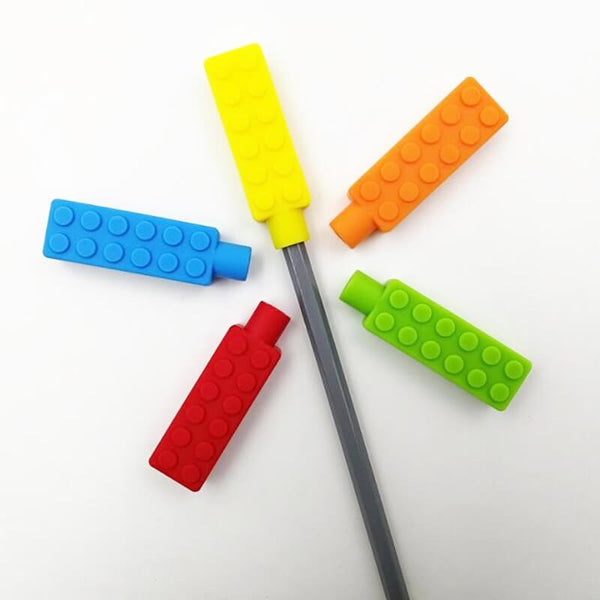 Embout à mâchouiller pour crayon brique (lot de 5)