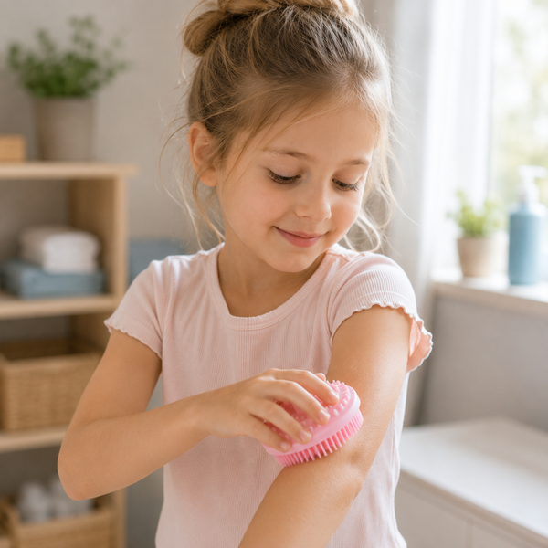 Enfant manipulant un objet sensoriel apaisant, autisme