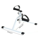 Pédalier d'exercice avec ses dimensions (longueur 50 cm, largeur 42 cm, hauteur 25 cm)
