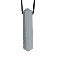 pendentif à mâchouiller gris