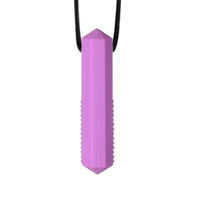 pendentif à mâchouiller violet