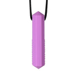 pendentif à mâchouiller violet