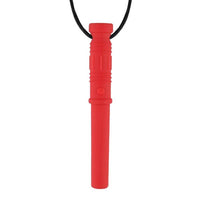 collier à mâcher sabre rouge